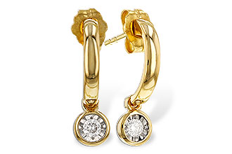 H301-88595: EARRINGS .10 TW