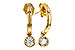 H301-88595: EARRINGS .10 TW