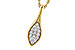 H301-88632: NECKLACE .20 TW