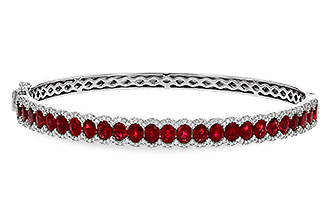 H301-89459: BANGLE 5.04 TW RUBY 5.60 TGW
