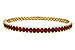 H301-89459: BANGLE 5.04 TW RUBY 5.60 TGW