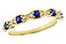 H301-90386: LDS WED RG .29 TW SAPP .35 TGW