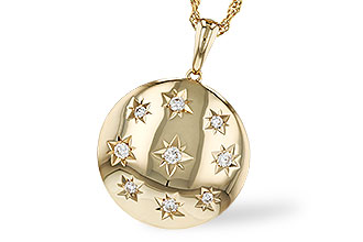 H302-73141: NECKLACE .17 TW