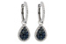 K213-72222: EARR .50 BLUE DIA .95 TW