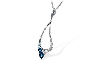 K216-43104: NECK .83 BLUE TOPAZ 1.00 TGW