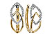K216-44077: EARRINGS .25 TW