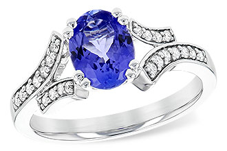 K217-34086: LDS RG 1.15 TANZANITE 1.30 TGW