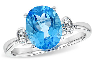 K217-34995: LDS RG 2.84 BLUE TOPAZ 2.90 TGW (10x8MM BT)