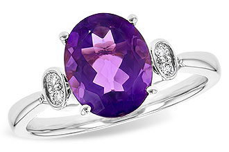 K217-35822: LDS RG 2.10 AMETHYST 2.16 TGW (10x8MM AMY)