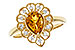 K300-94077: LDS RG .62 CITRINE .75 TGW