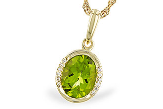 K300-94977: NECKLACE 1.72 TW PERIDOT 1.75 TGW (9x7 PER)