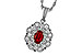 K300-98577: NECK .55 RUBY TW 1.07 TGW (6x4MM RUBY)