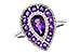 K300-98613: LDS RG 1.14 TW AMETHYST 1.22 TGW