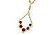 K300-99504: NECK .34 RUBY .53 TGW