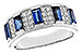 K301-86813: LDS WED RG 1.43 TW SAPP 1.72 TGW