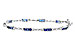 K301-87677: BRACELET 2.10 SAPPHIRE 2.75 TGW (7")