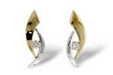 L027-35850: EARRINGS .14 TW