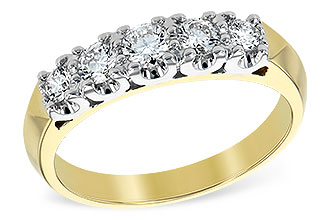 L120-05831: LDS DIA WED RG .50 TW