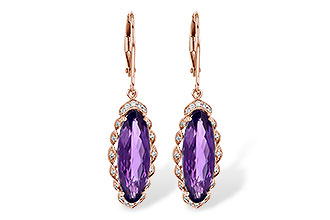 L217-34913: EARR 4.75 AMETHYST 4.90 TGW