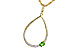 L217-34959: NECK .17 GREEN GARNET .26 TGW
