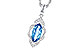 L300-06804: NECK 1.26 BLUE TOPAZ 1.37 TGW