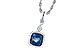 L300-91277: NECK 1.05 LONDON BLUE TOPAZ 1.07 TGW