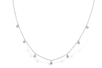 L300-92259: NECKLACE .12 TW (18")