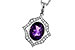 L300-97704: NECKLACE 1.52 AMETHYST 1.70 TGW (9x7 MM AMY)