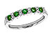 L300-98613: LDS WED RG .33 EMERALD .47 TGW