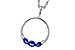 L301-84022: NECKLACE .81 SAPP .91 TGW