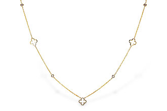 L301-84050: NECKLACE .20 TW (18")