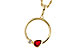 L301-84068: NECKLACE .24 RUBY .26 TGW