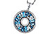 L301-85850: NECKLACE 1.67 BLUE TOPAZ 1.72 TGW