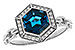 L301-87677: LDS RG 2.03 LONDON BLUE TOPAZ 2.14 TGW (7.5MM LBT)