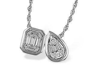 L301-89513: NECKLACE .17 BAG .25 TW