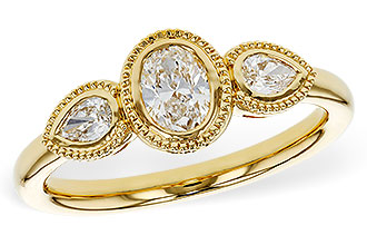 L301-89531: LDS DIA RG .60 TW FANCY CUT DIAMONDS
