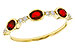 L301-90368: LDS WED RG .66 TW RUBY .78 TGW