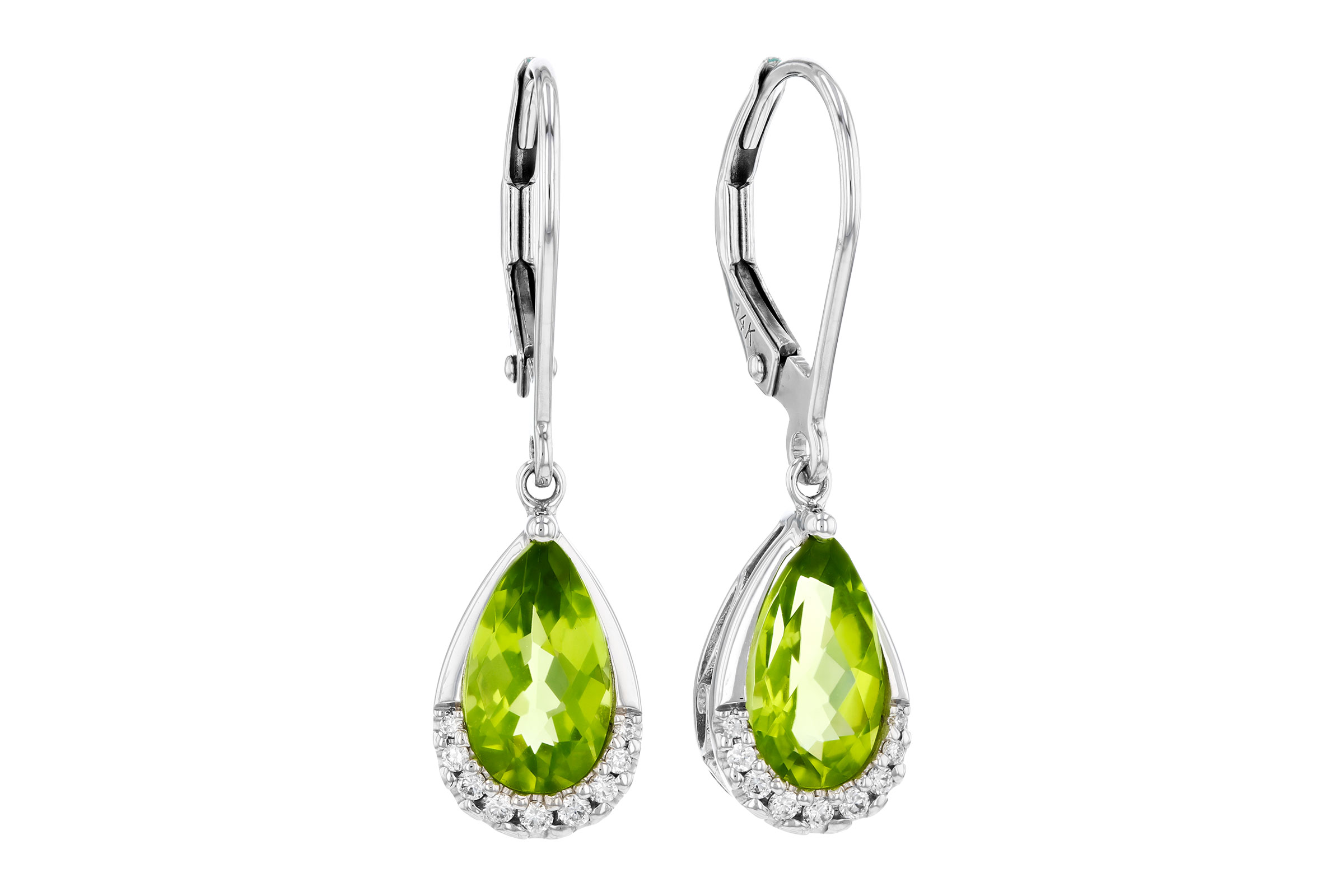 L302-74922: EARR 1.85 PERIDOT 1.94 TGW (9x5MM PS)