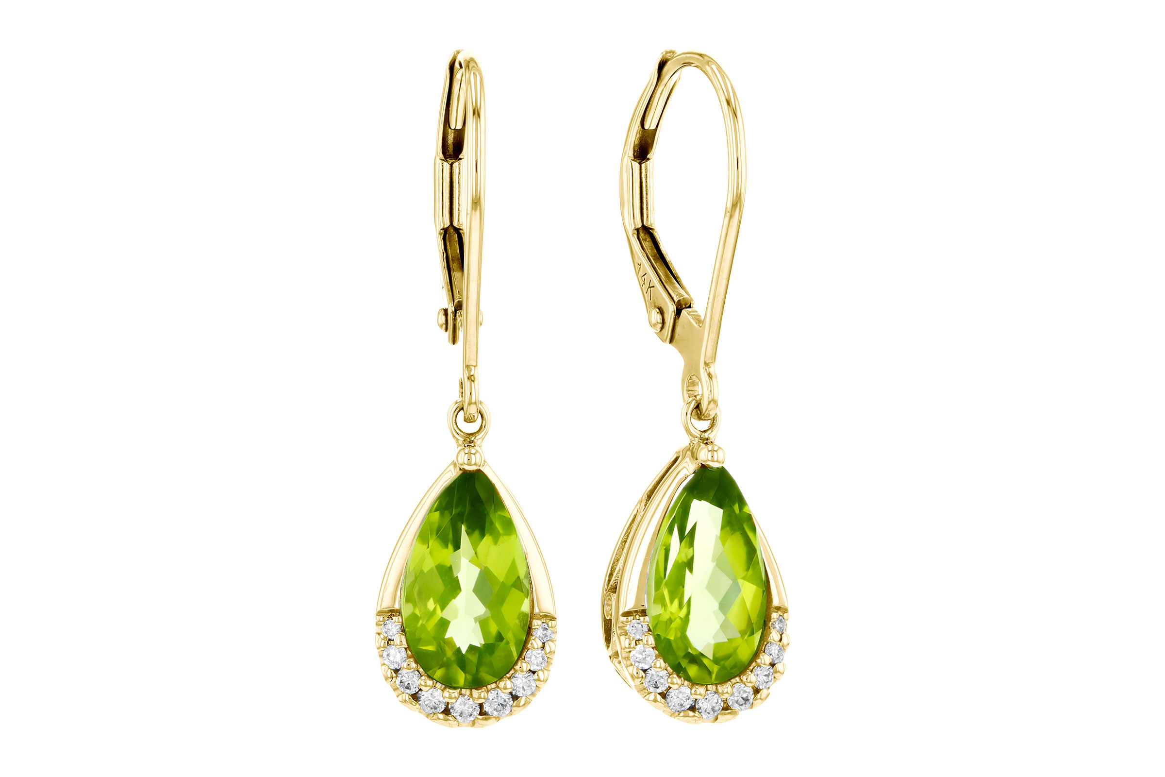 L302-74922: EARR 1.85 PERIDOT 1.94 TGW (9x5MM PS)