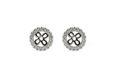 M214-58559: EARRING JACKETS .24 TW (FOR 0.75-1.00 CT TW STUDS)