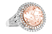 M215-49459: LDS RG 3.94 MORGANITE 4.50 TGW