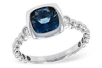 M216-44004: LDS RG 1.58 LONDON BLUE TOPAZ 1.66 TGW