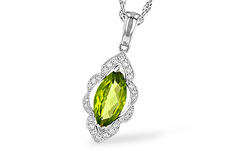 M217-33159: NECK .94 PERIDOT 1.05 TGW