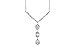 M300-04031: NECK .04 BAGUETTE .50 TW