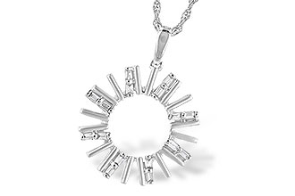 M300-04968: NECK .14 TW BAGUETTES