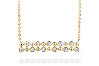 M300-07668: NECKLACE .12 TW