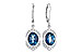 M300-08613: EARR 2.45 LONDON BLUE TOPAZ 2.64 TGW