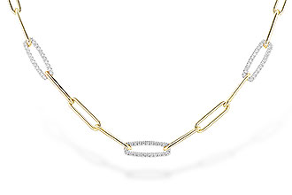 M300-91359: NECKLACE .75 TW (17 INCHES)