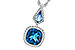 M300-94922: NECK 2.24 TW LONDON BLUE TOPAZ 2.40 TGW