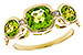 M300-96740: LDS RG 2.55 TW PERIDOT 2.80 TGW (7MM CUSHION)